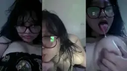 Gea Bocil Montok, Susu Basah Meleleh Bikin Nafsu Menggila
