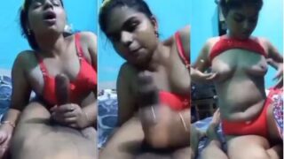 Video Desi Cewek Pamer Tetek Sambil Ngewe Kontol