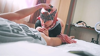 Vina Si Hijab Binal, Siap Dimanjain Di Setiap Lubang