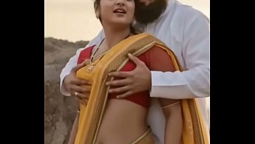 Desi Bhabhi Saree, Dada Dipencet, Romance Panas Bikin Greget.
