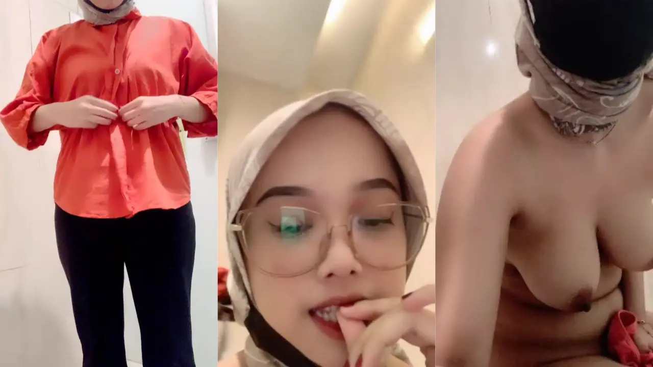 Hijab Bikin Nafsu Sama Atasan Sendiri, Sambil Nonton Bokep Di Kandang.