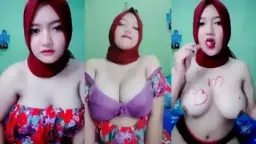 Host Hijabers Merah Montok, Toket Gede Menggoda Banget