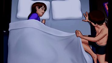 Ibu Tiri Ngintipin Diam-diam… Terus Semuanya Berubah Jadi Panas (18+)